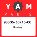 93306-30716-00 Yamaha Bearing 933063071600, New Genuine Oem Part. Fixed Price $172.91.