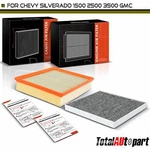 Engine & Cabin Air Filter For Chevrolet Silverado 1500 Cadillac Escalade. Fixed Price $30.59.
