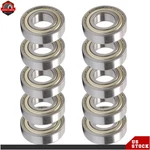 Deep Groove Ball Bearing 10 6205-ZZ 25MM Inner 52MM Od 15MM Width Bore Sealed. Fixed Price $18.94.