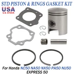 Piston Pin Gasket Bearing Kit For Honda Express NC50 NA50 NX50 PA50 NU50. Fixed Price $19.99.