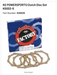 Powersports Clutch Disc Set KG002-5 Pack Of Five. Fixed Price $45.00.