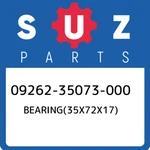 09262-35073-000 Suzuki BEARING(35X72X17) 0926235073000, New Genuine Oem Part. Fixed Price $37.09.