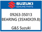 Suzuki Oem Part 09263-35013 Bearing, Primary Driven. Fixed Price $38.10.