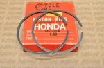Nos Honda ATC250 Cycle Craft Big Bore 1.50 Oversize Piston Ring Set 342-2190. Fixed Price $21.99.