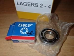 Skf Bearing 25X52X13 Mm Piaggio 494818. Fixed Price $9.50.