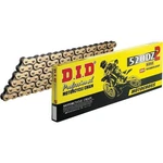 Did 520DZ2 Gold Motorcycle Drive Chain 520X120 Links. Fixed Price $104.88.