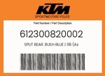 Ktm Genuine Split Bear. Bush Blue (as - 612300820002. Fixed Price $28.84.