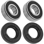 Front Wheel Ball Bearing And Seals Kit For Suzuki LT125 Quadrunner 1983-87. Fixed Price $17.00.