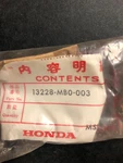 Pack Honda Nos New Bearing E, Connecting Rod (yellow) 13228-MB0-003 VF700 V45. Fixed Price $19.95.