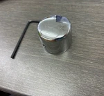 Drag Specialties Chrome Axle Cap For Harley Davidson 73-87XL /73-94FX DS-222880. Fixed Price $10.00.