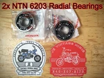 Bearing - Pair Radial Transmission 961006203000 Honda Z50 CT70 SL70. Fixed Price $28.00.