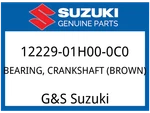 Suzuki Oem Part 12229-01H00-0C0 Bearing,crankshaft. Fixed Price $19.79.