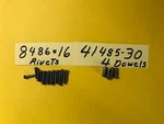 Harley 8486-41485-30 Rivets&dowels For Rear Sprocket Sportster 1954-1978 K-model. Fixed Price $15.50.