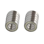 Pre-lubricated Deep Groove Ball Bearing 10PCS 6205-ZZ 25 52 15MM Bore Sealed. Fixed Price $18.99.