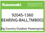 Kawasaki Oem Part 92045-1360 BEARING-BALL,TMB002. Fixed Price $18.99.