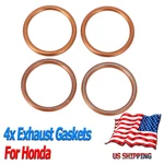4X Exhaust Gaskets 18291-MN4-920 For Honda CB650 VF750C VF1100 CBR600RR ST1100. Fixed Price $9.42.