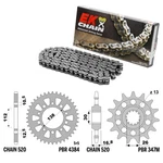 Honda Cbr-rr Sp. (MOD.520) 900 1992-1999 Chain Crown Sprocket Kit Pbr Ek.... Fixed Price $309.42.