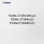 Yamaha Genuine 93306-37204-00(X2)/93306-37204(X2)/933063720400(X2) Oem. Fixed Price $78.10.