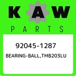 92045-1287 Kawasaki BEARING-BALL,TMB203LU 920451287, New Genuine Oem Part. Fixed Price $31.00.