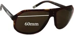 Sfx Replacement Sunglass Lenses Fits Dolce & Gabbana DG4070 - 60MM Wide. Fixed Price $34.99.