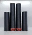 Fork Skins Guards Covers Black Brushed Aluminum Graphics Beta 125 200 250 300 Rr. Fixed Price $34.00.