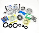 RM125 Engine Main Crank & Transmission Bearings Seals Kit 01-03 Koyo, Nach, Skf,. Fixed Price $218.00.