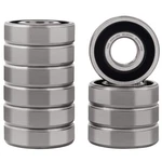 10 Pcs 6304 2RS Double Rubber Seal Bearings 20X52X15MM Pre Lubricated Groove. Fixed Price $34.83.