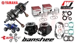 Yamaha Banshee 64MM Stock Value Rebuild Kit Crank Wiseco Pistons Gaskets Seals. Fixed Price $699.89.