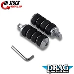 Drag Specialties DS-253500 Chrome Large Driver Male Mount Foot Pegs For Harley. Fixed Price $74.11.