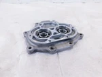 Harley Road King Dyna & Softail Silver Transmission Bearing Trap Door Plate. Fixed Price $99.99.