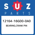 12164-16G00-0A0 Suzuki Bearing,crank Pin 1216416G000A0, New Genuine Oem Part. Fixed Price $43.48.