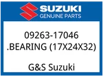 Suzuki Oem Part 09263-17046 Bearing, Upper. Fixed Price $38.31.