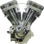S&s Cycle V124 Long Block Engine Chrome Natural Big Twin Custom Chasis. Fixed Price $8685.07.