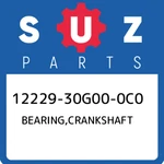 12229-30G00-0C0 Suzuki Bearing,crankshaft 1222930G000C0, New Genuine Oem Part. Fixed Price $45.49.
