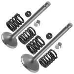 Caltric Intake & Exhaust Valve Kit For Kawasaki Bayou KLF300 4X4 1986-2005. Fixed Price $32.99.
