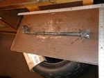 2007 Kawasaki KFX90 Steering Stem Shaft Handle Bar Clamp, 2/20D. Fixed Price $40.00.