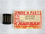 Kawasaki Nos New 13033-035 Bearing F6 KD125 KE125 KS125 KX125. Fixed Price $19.99.