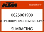 Ktm Oem Part 0625061909 Deep Groove Ball Bearing. Fixed Price $78.20.