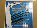 Magnum 487681 Black Pearl Handlebar Installation Kit For 12-14IN. Ape New. Fixed Price $263.99.