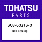 3C8-60213-0 Tohatsu Ball Bearing 3C8602130, New Genuine Oem Part. Fixed Price $16.49.