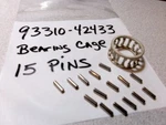 1962-71 Yamaha Yd Td Ym Con Rod Bearing Big End Nos Oem 93310-42433-00. Fixed Price $12.99.