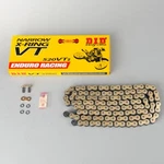 Did Chain Step 520 Gold 120 Mesh X2-RING Motorcycle Cross-enduro Prof Up 450CC. Fixed Price $132.90.