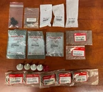 Lot Of Oem Honda Parts, Clutch Springs, Bearings, Dip Stick, Filters, Choke Etc. Fixed Price $60.00.