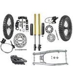 19+16'' Wheel Tire Front Forks Swing Arm Pit Dirt Bike Taotao Ssr 150-250CC. Fixed Price $650.90.