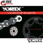 Honda CBR1000RR 06-18 Vortex 530 Chain And Sprocket Kit 16-42 Tooth CK2152. Fixed Price $276.62.