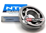 Ntn 6308 Nr C3 Ball Bearing, Open Type, No Seals + Snap 40X90X23 Mm. Fixed Price $57.92.