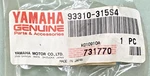 New Genuine Yamaha 93310-315S4 Bearing. Fixed Price $19.90.