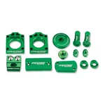 Moose Racing Decor Kit Bling Pack Kaw Gn Green Anodized. Fixed Price $130.93.