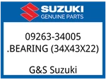 Suzuki Oem Part 09263-34005 .BEARING,34X43X22 (34X43X22). Fixed Price $74.72.